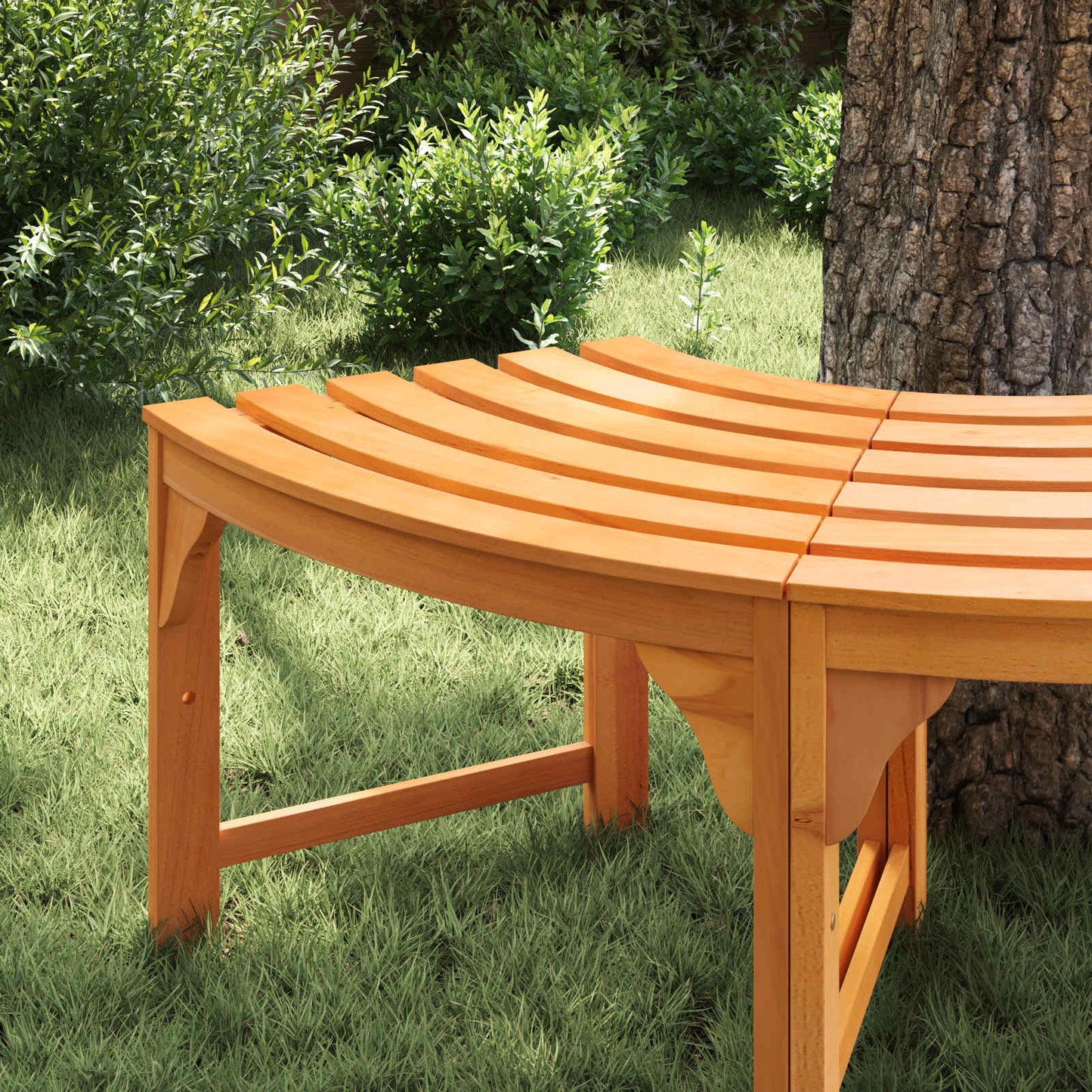 Fa pad Természetes 160 x 80 x 45cm Tömör Eukaliptusz Fa