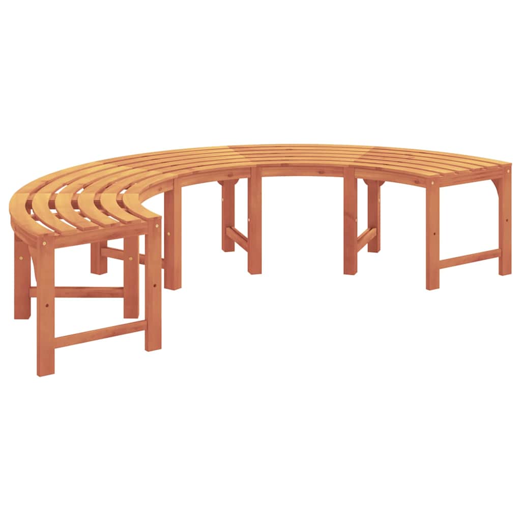 Fa pad 4-Ülőhelyek száma 210 x 80 x 45 cm Tömör Eukaliptusz Fa