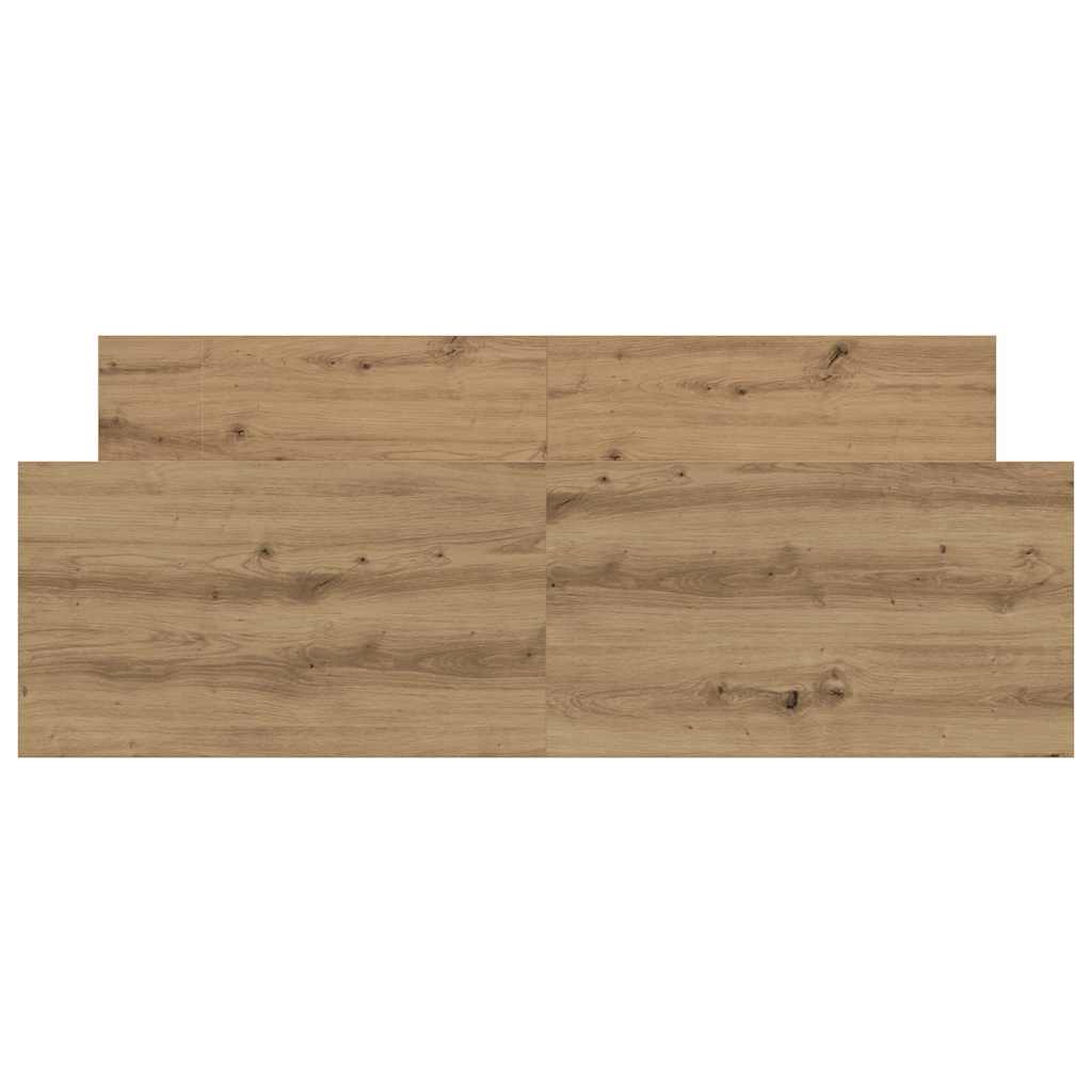 kézműves tölgy szerelt fa ágykeret matrac nélkül 150x200 cm