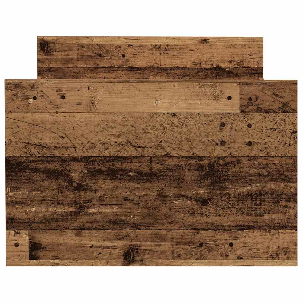 antik fa szerelt fa ágykeret matrac nélkül 90x200 cm