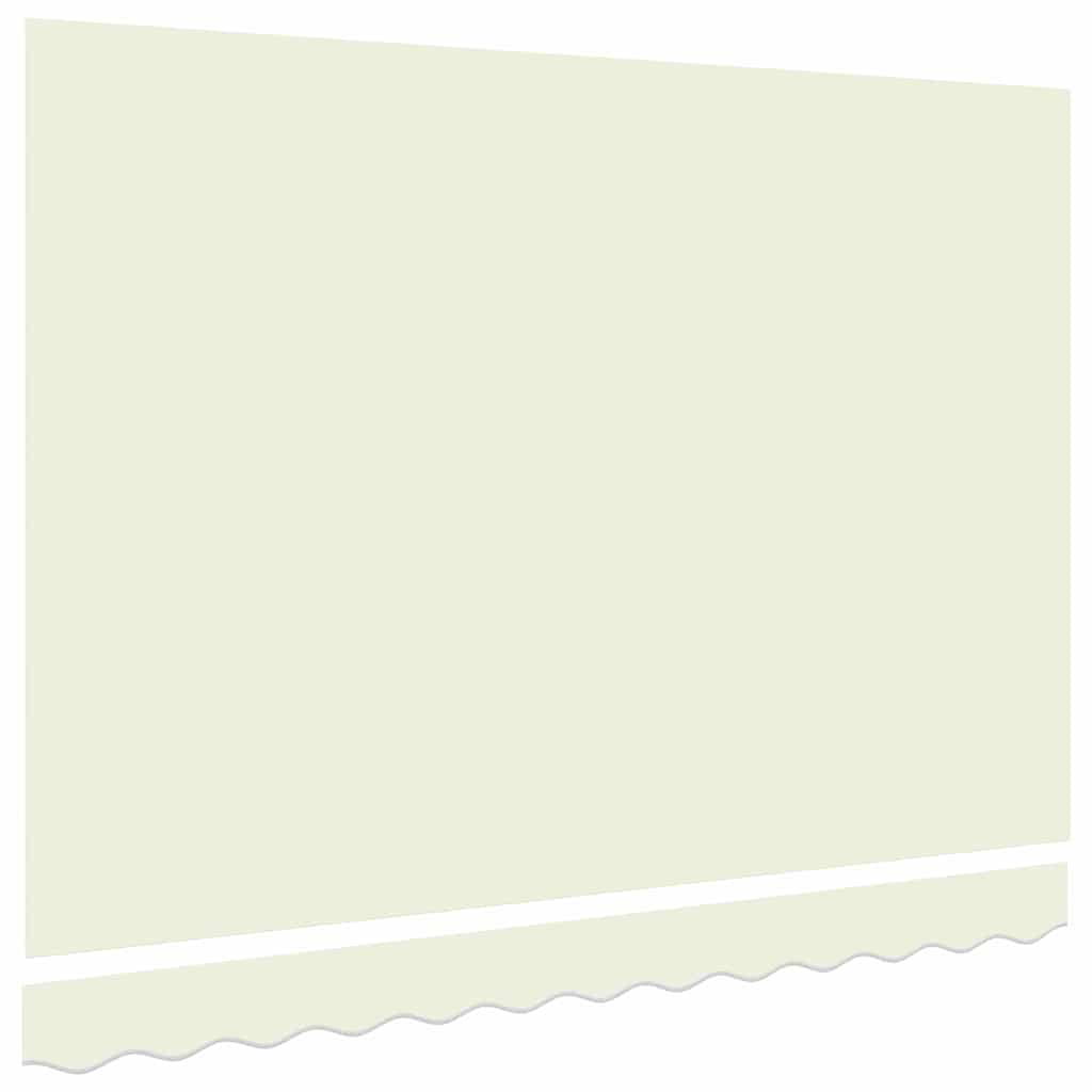 Napellenző ponyva Krémszínű 235 x 195 cm Poliészter