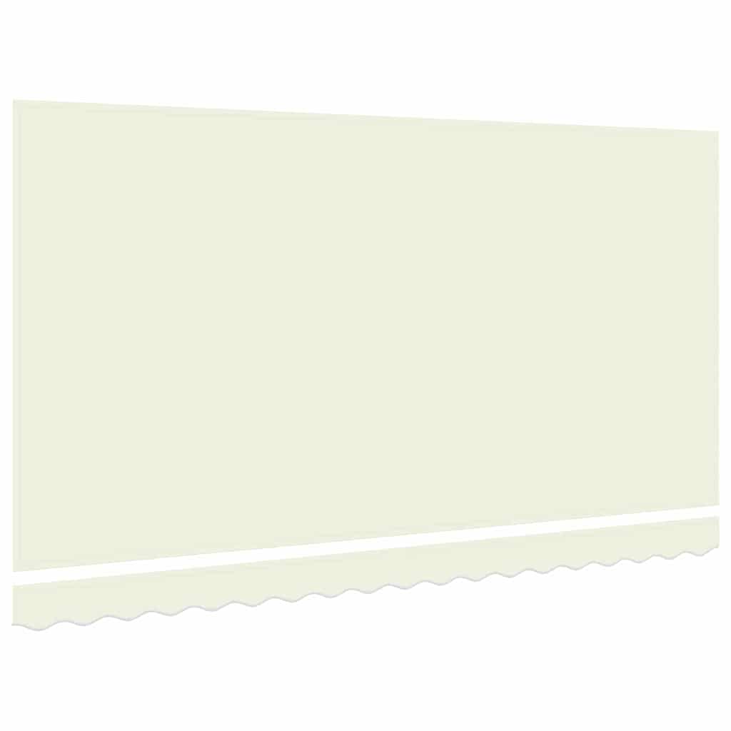 Napellenző ponyva Krémszínű 380 x 195 cm Poliészter