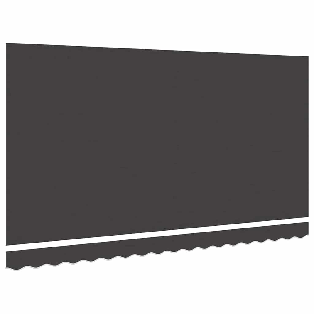 Napellenző ponyva Antracitszürke 380 x 195 cm Poliészter
