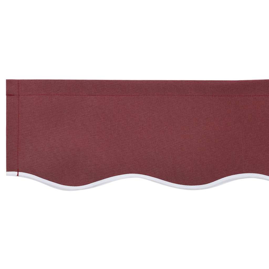 Napellenző ponyva Burgundi Vörös 235 x 195 cm Poliészter