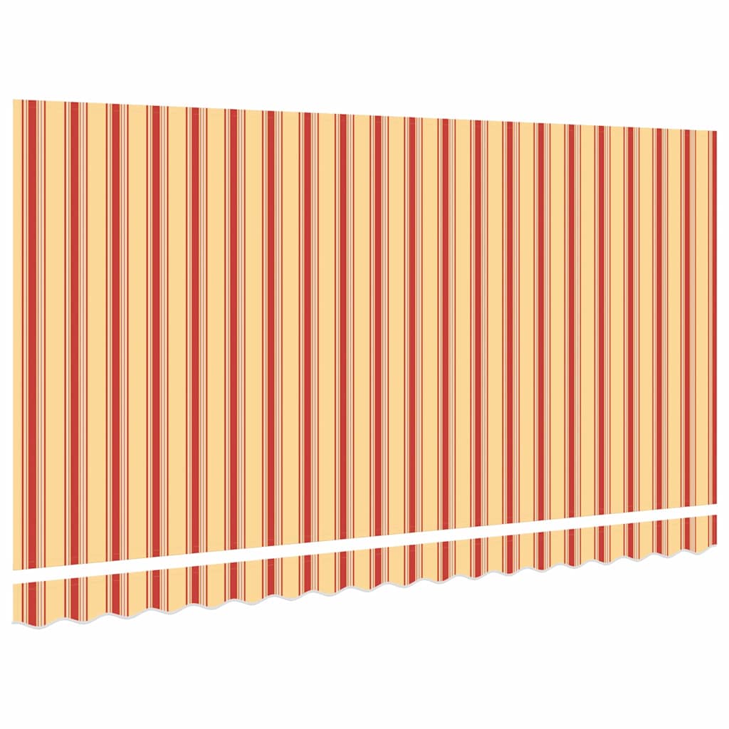 Napellenző ponyva Sárga és narancs 380 x 195 cm Poliészter