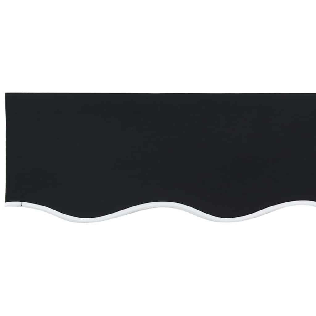 Napellenző ponyva Fekete 280 x 245 cm Poliészter