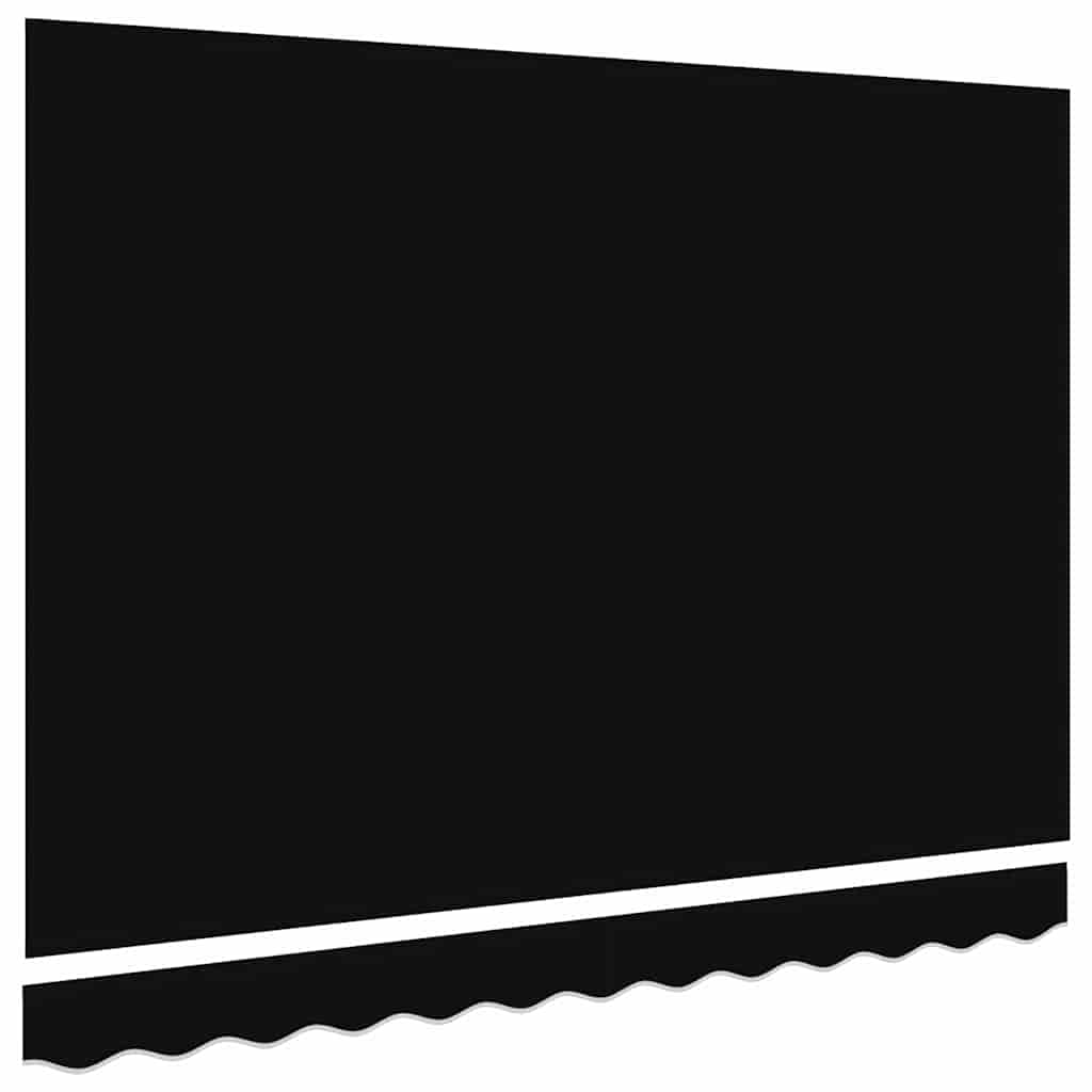 Napellenző ponyva Fekete 280 x 245 cm Poliészter