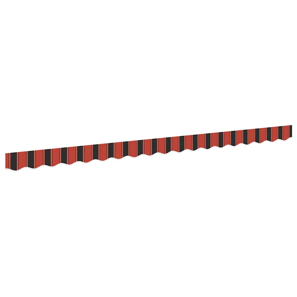 Napellenző díszél csere Narancs és Fekete 380 x 20 cm