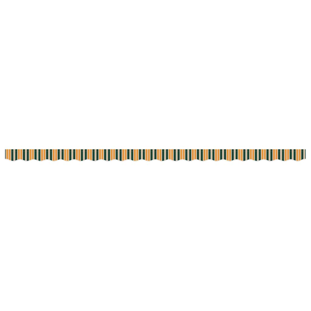 Napellenző díszél csere Zöld és sárga 480 x 20 cm Poliészter