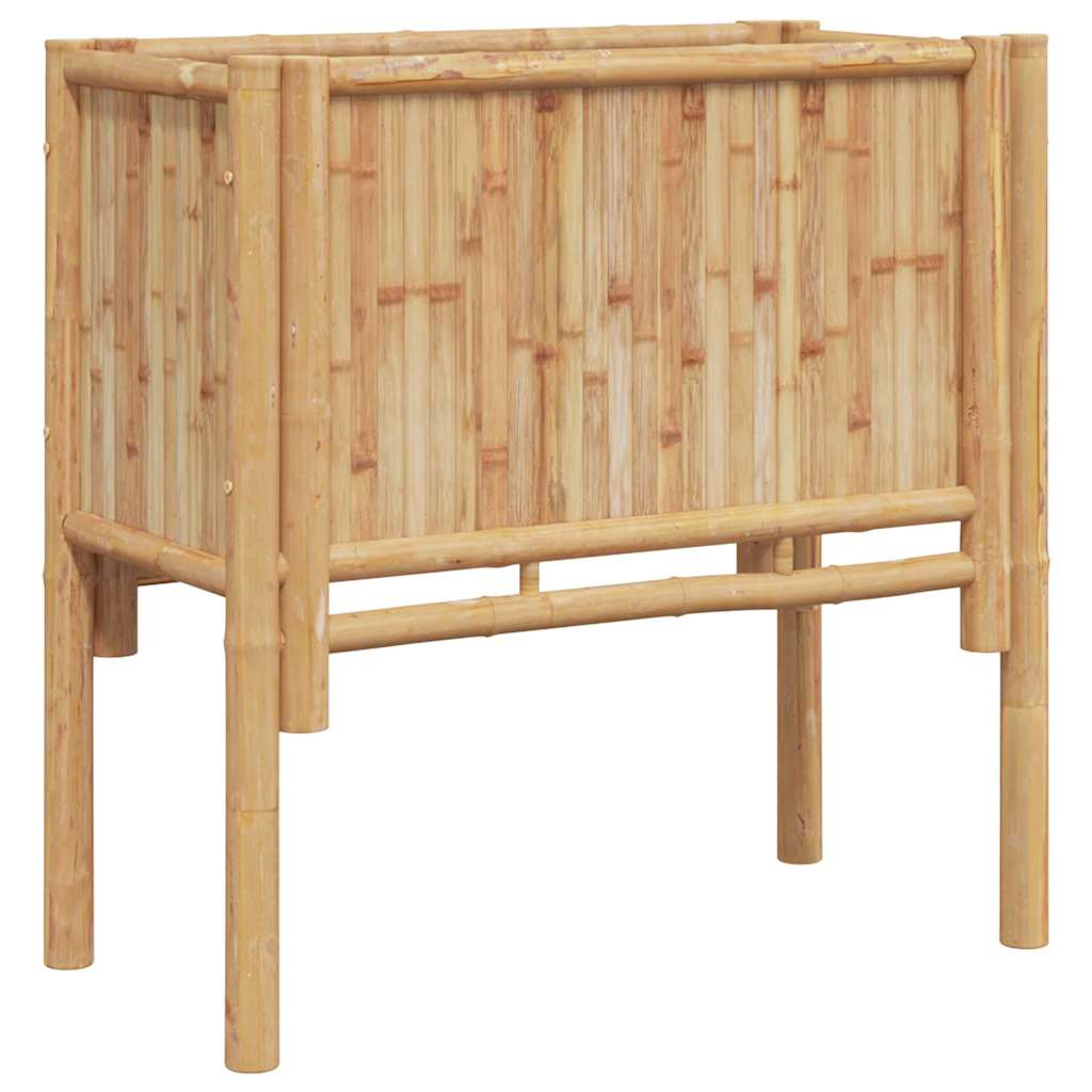 Emelt Ágy Barna 70 x 35 x 70 cm bambusz