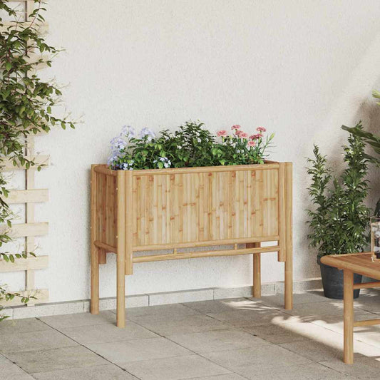 Emelt Ágy Barna 90 x 35 x 70 cm bambusz