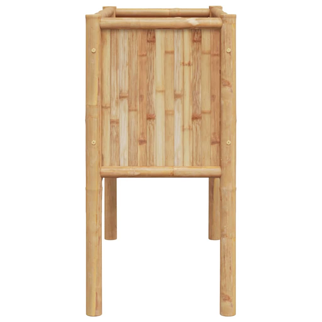 Emelt Ágy Barna 90 x 35 x 70 cm bambusz
