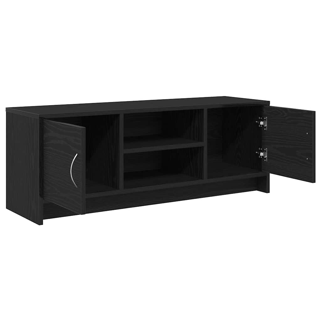fekete tölgyfa TV-szekrény 102 x 30 x 37,5 cm