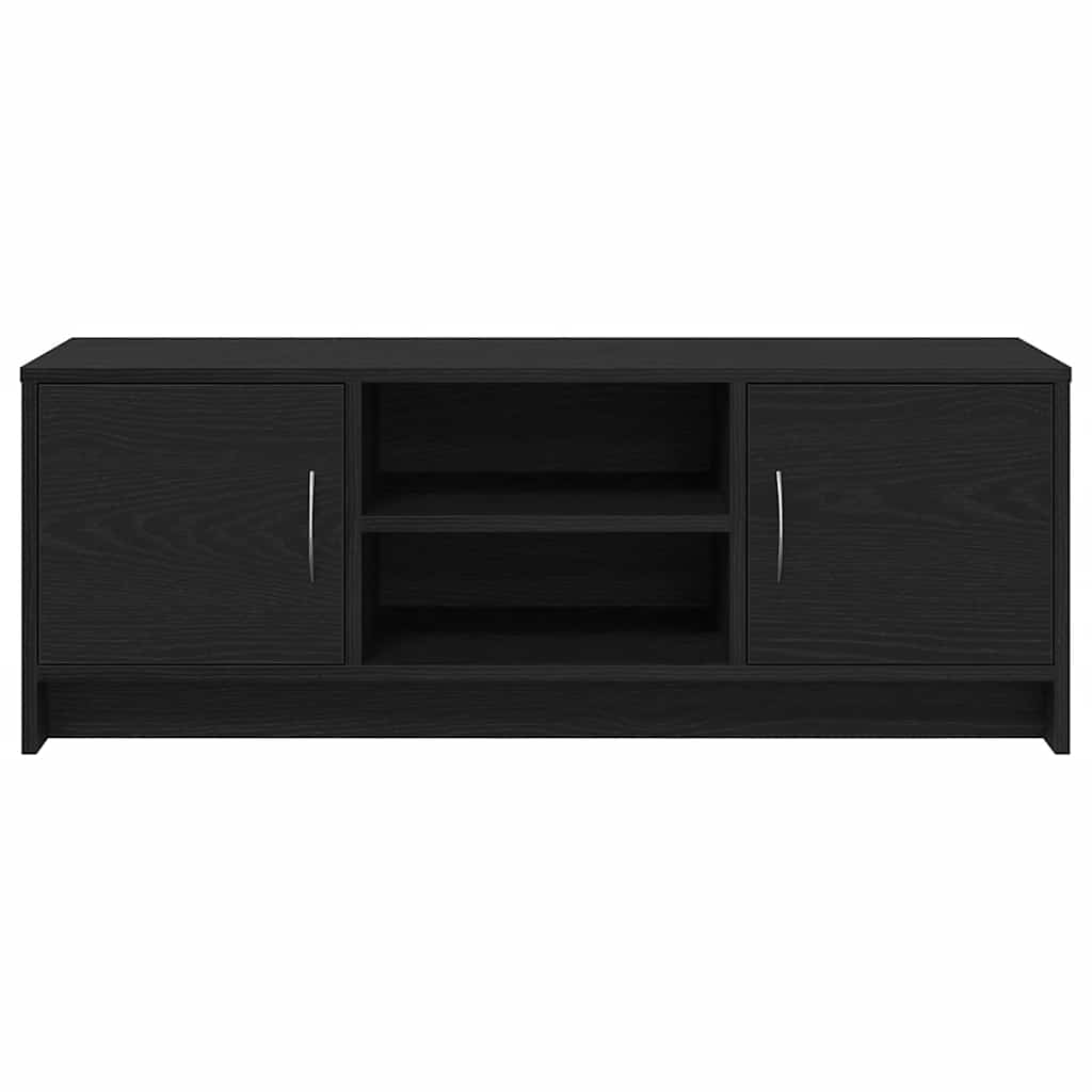 fekete tölgyfa TV-szekrény 102 x 30 x 37,5 cm