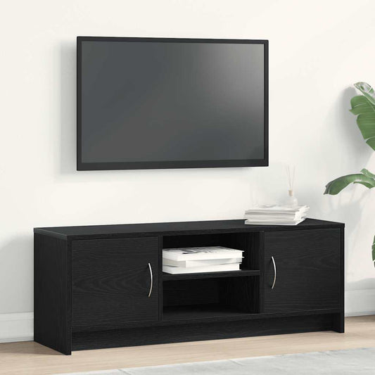 fekete tölgyfa TV-szekrény 102 x 30 x 37,5 cm