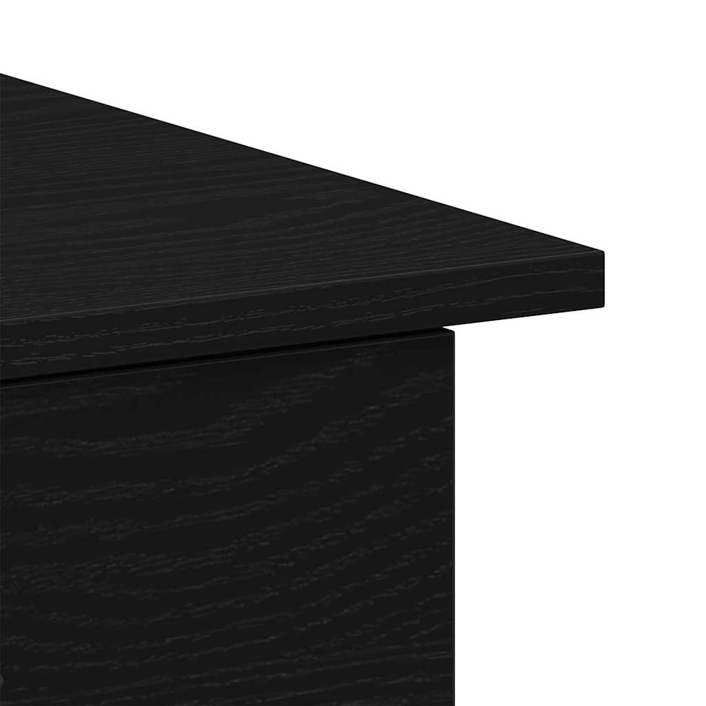 Asztal Fekete tölgy Szerelt Fa 100 x 50 x 76 cm