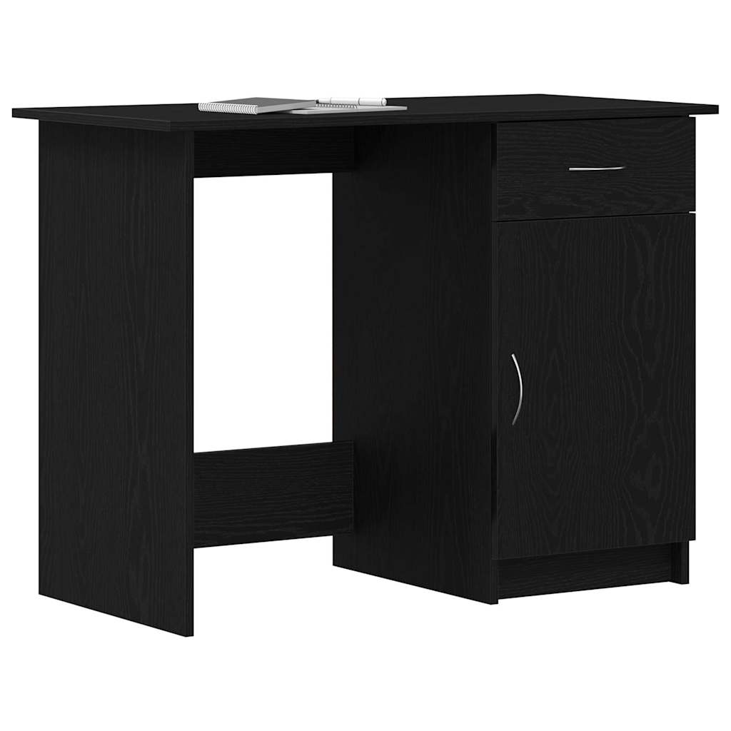 Asztal Fekete tölgy Szerelt Fa 100 x 50 x 76 cm