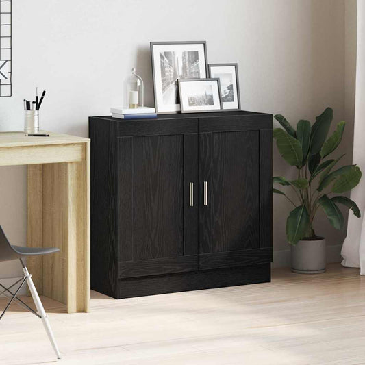 Könyvespolc Fekete tölgy 82,5 x 30,5 x 80 cm Faanyag