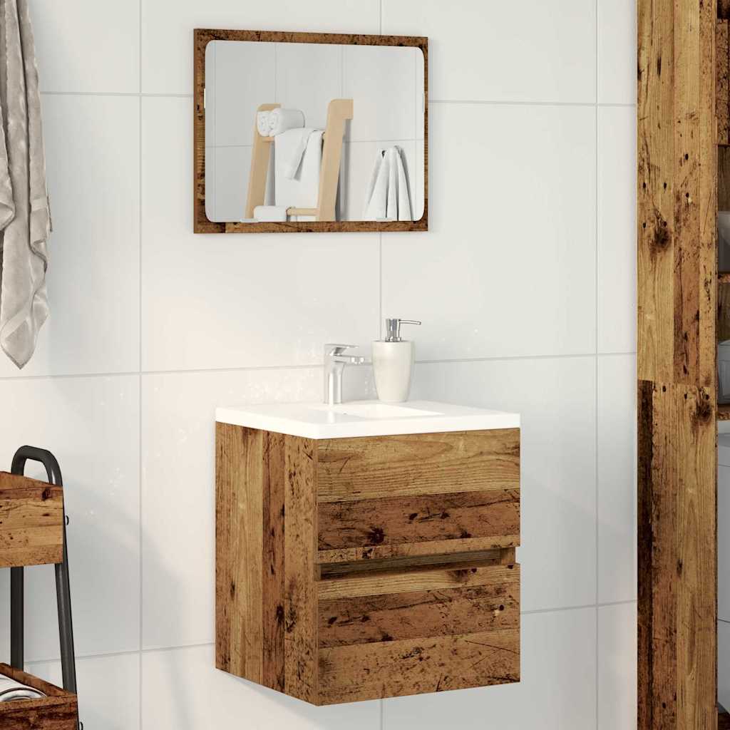 Fürdőszoba Székény Antik Fa 41 x 38,5 x 45 cm Szerelt Fa