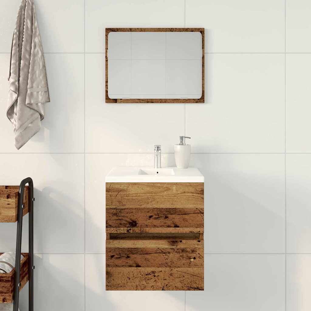 Fürdőszoba Székény Antik Fa 41 x 38,5 x 45 cm Szerelt Fa