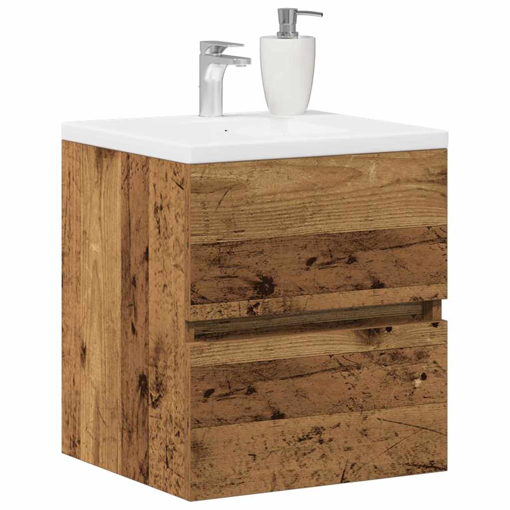 Fürdőszoba Székény Antik Fa 41 x 38,5 x 45 cm Szerelt Fa