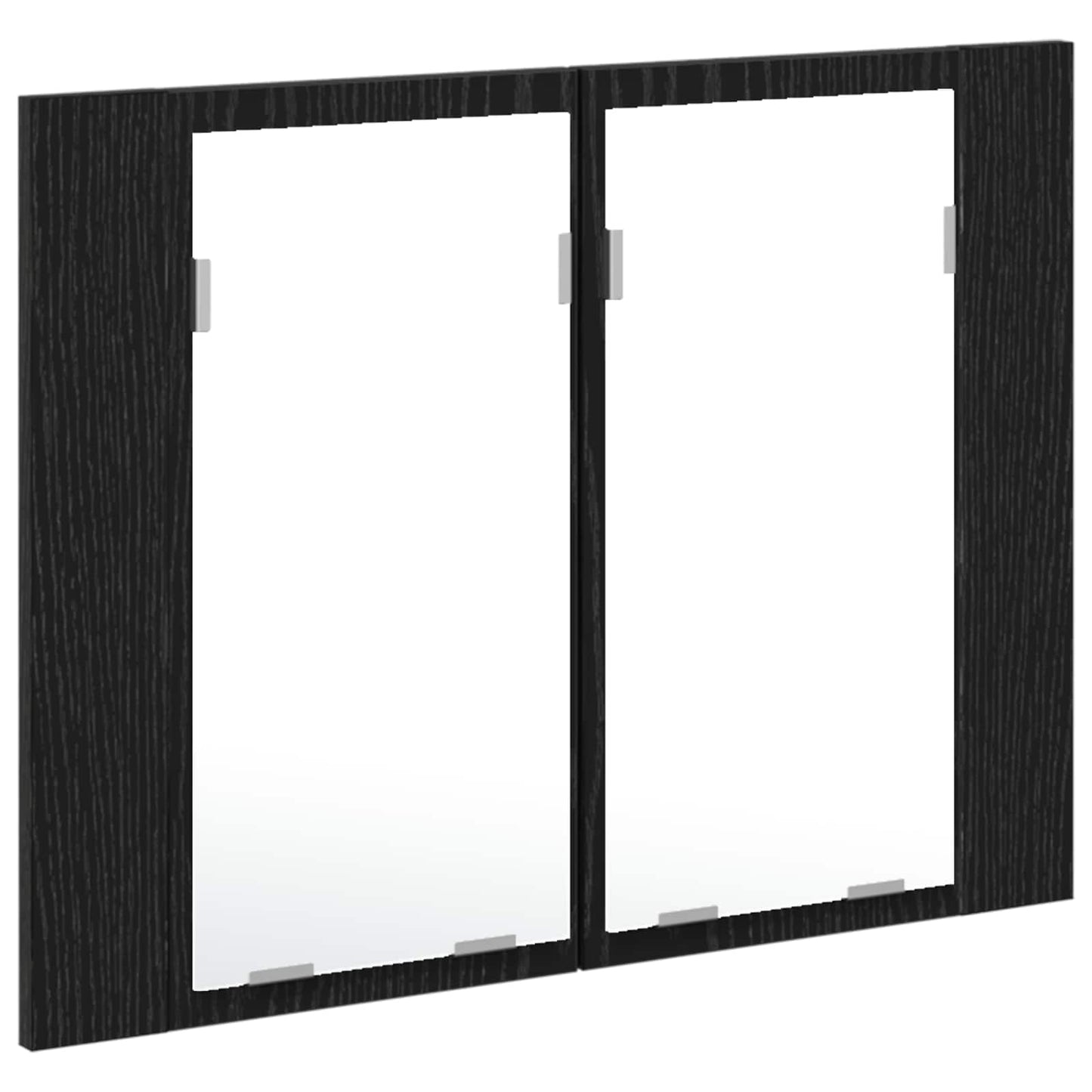 Fürdőszobai tükörszekrény Fekete tölgy 60 x 12 x 45 cm