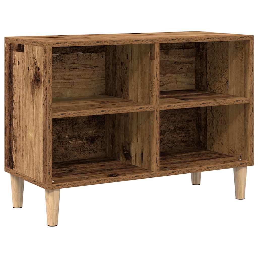 TV szekrény 69,5 x 30 x 50 cm Régi fa Szerelt Fa