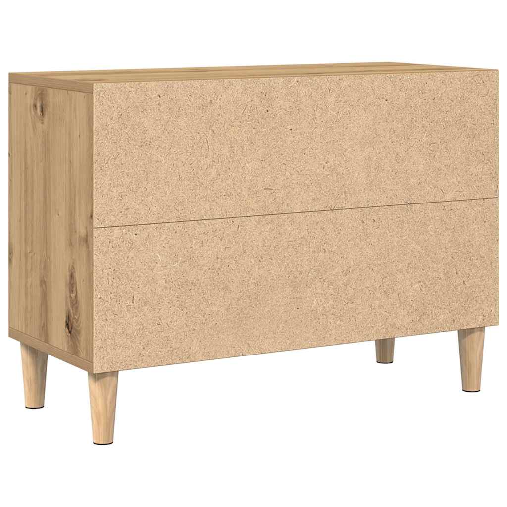 TV szekrény 69,5 x 30 x 50 cm artisian oak Szerelt Fa