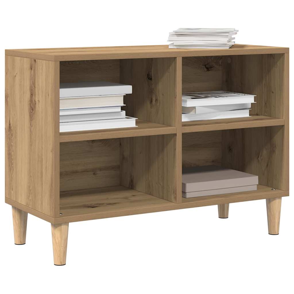 TV szekrény 69,5 x 30 x 50 cm artisian oak Szerelt Fa