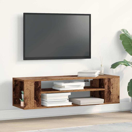 TV szekrény Régi fa 100 x 30 x 26,5 cm Faanyag
