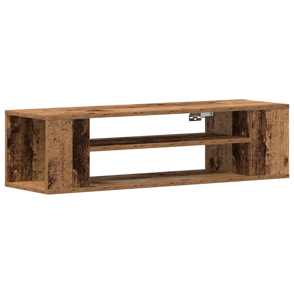 TV szekrény 100 x 30 x 26,5 cm Régi fa Szerelt Fa