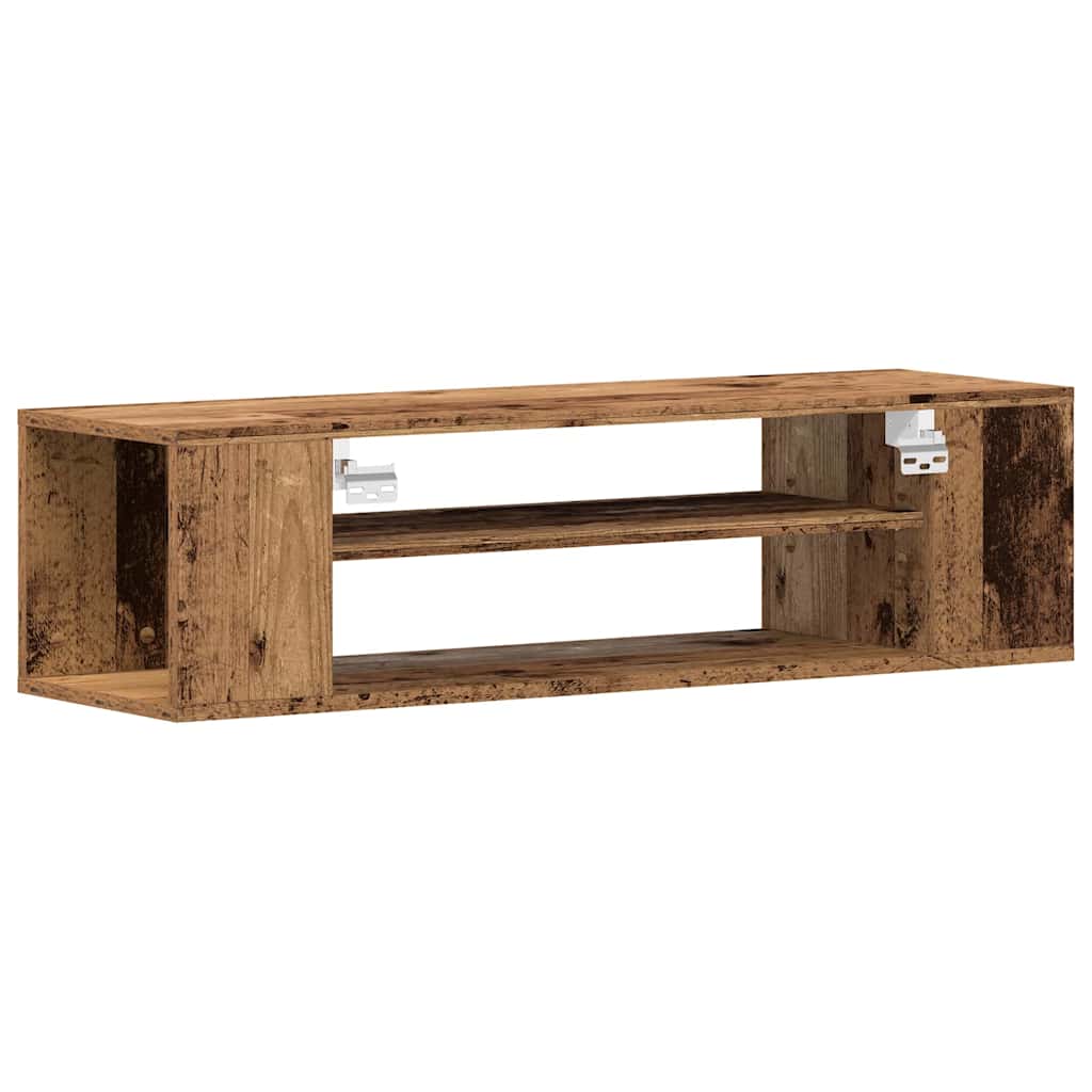 TV szekrény 100 x 30 x 26,5 cm Régi fa Szerelt Fa