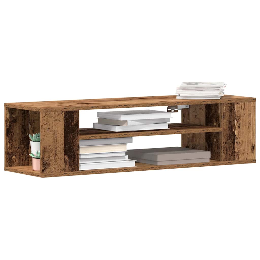 TV szekrény 100 x 30 x 26,5 cm Régi fa Szerelt Fa