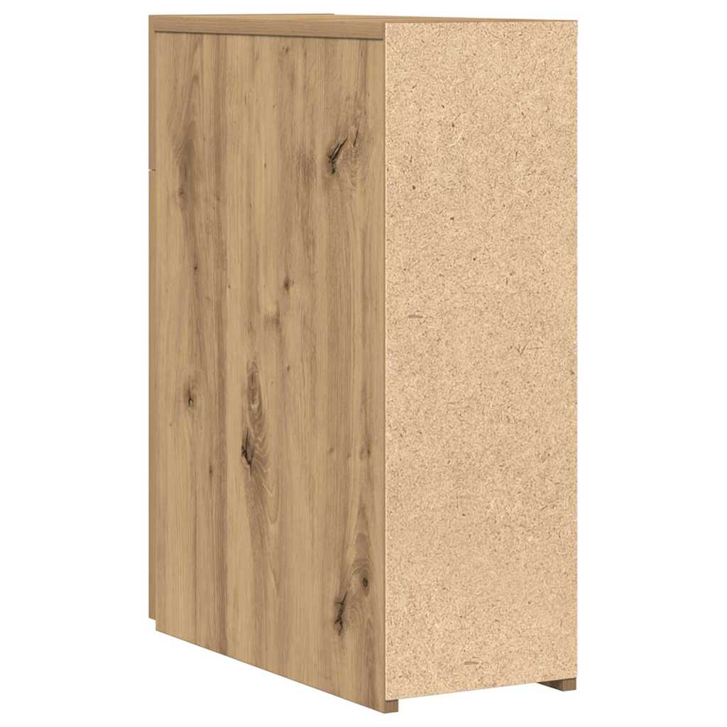 Patika Szekrény 20 x 45,5 x 60 cm Szerelt Fa kézműves tölgy