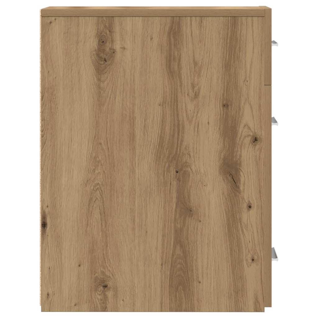 Patika Szekrény 20 x 45,5 x 60 cm Szerelt Fa kézműves tölgy