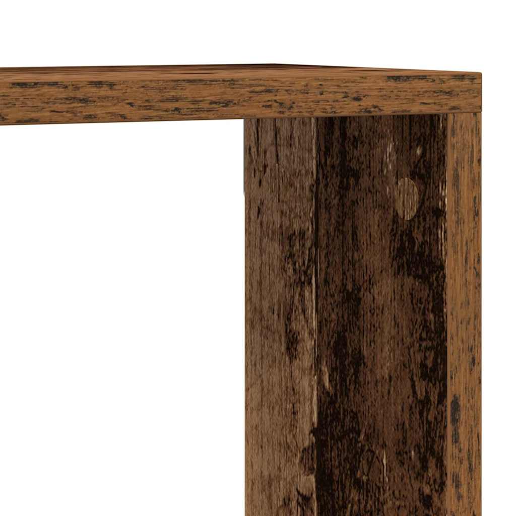 Falpolcok Falra szerelhető 4 pcs Öreg fa 80 x 15 x 26 cm