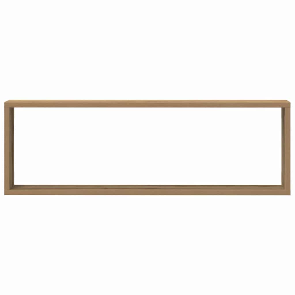 Falpolcok Falra szerelhető 4 pcs Művészi tölgy 80 x 15 x 26 cm