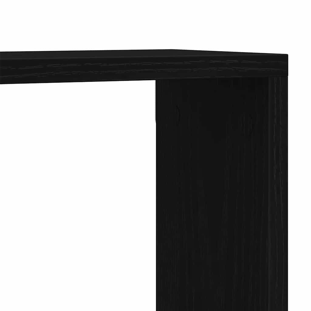Falpolc Falra szerelhető Fekete tölgy 90 x 15 x 119,5 cm