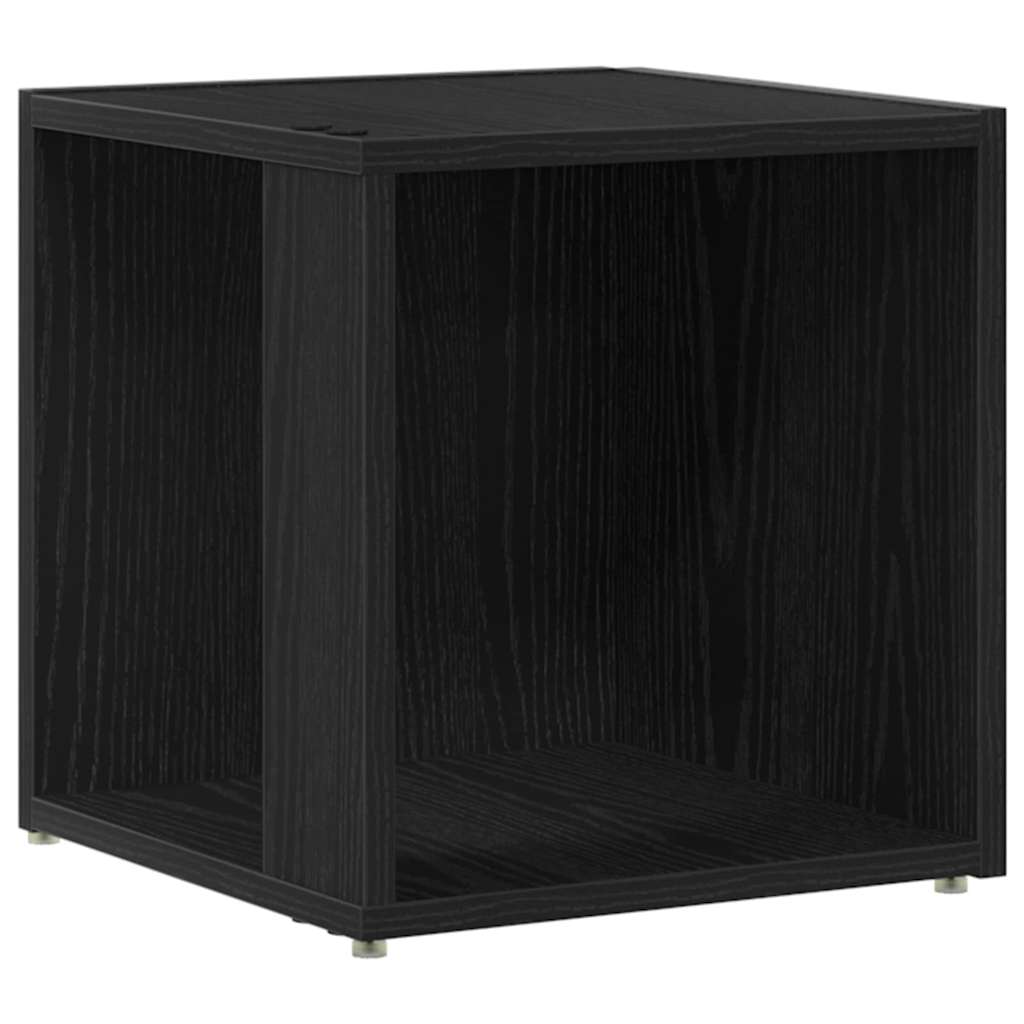Sarokpolcok 33 x 33 x 34,5 cm Szerelt Fa Fekete tölgy
