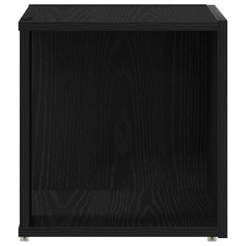 Sarokpolcok 33 x 33 x 34,5 cm Szerelt Fa Fekete tölgy