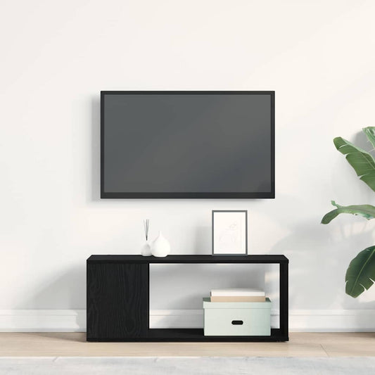 TV szekrény garnitúra Fekete tölgy 80 x 24 x 32 cm Faanyag