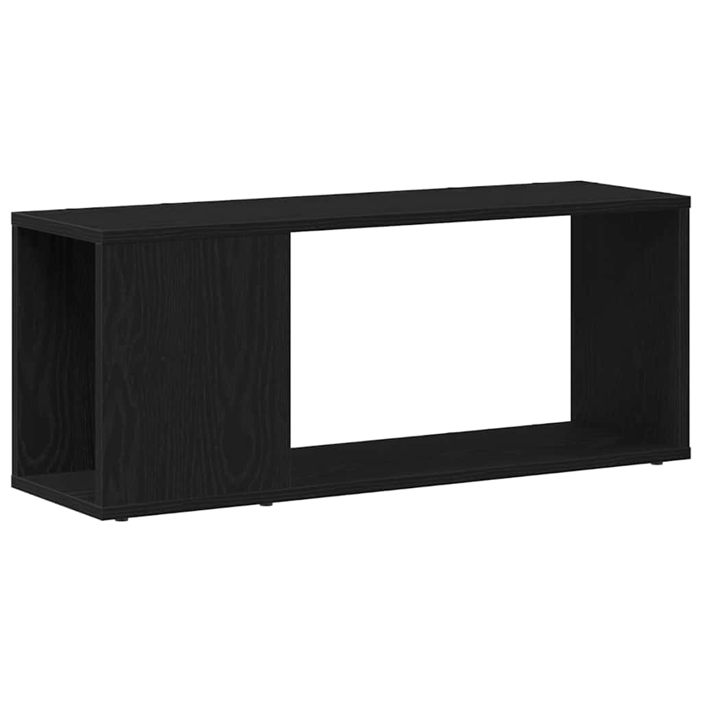 TV szekrény garnitúra 80 x 24 x 32 cm Fekete tölgy Szerelt Fa