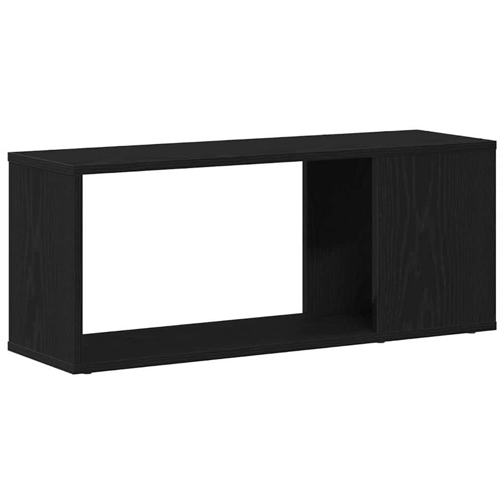 TV szekrény garnitúra 80 x 24 x 32 cm Fekete tölgy Szerelt Fa