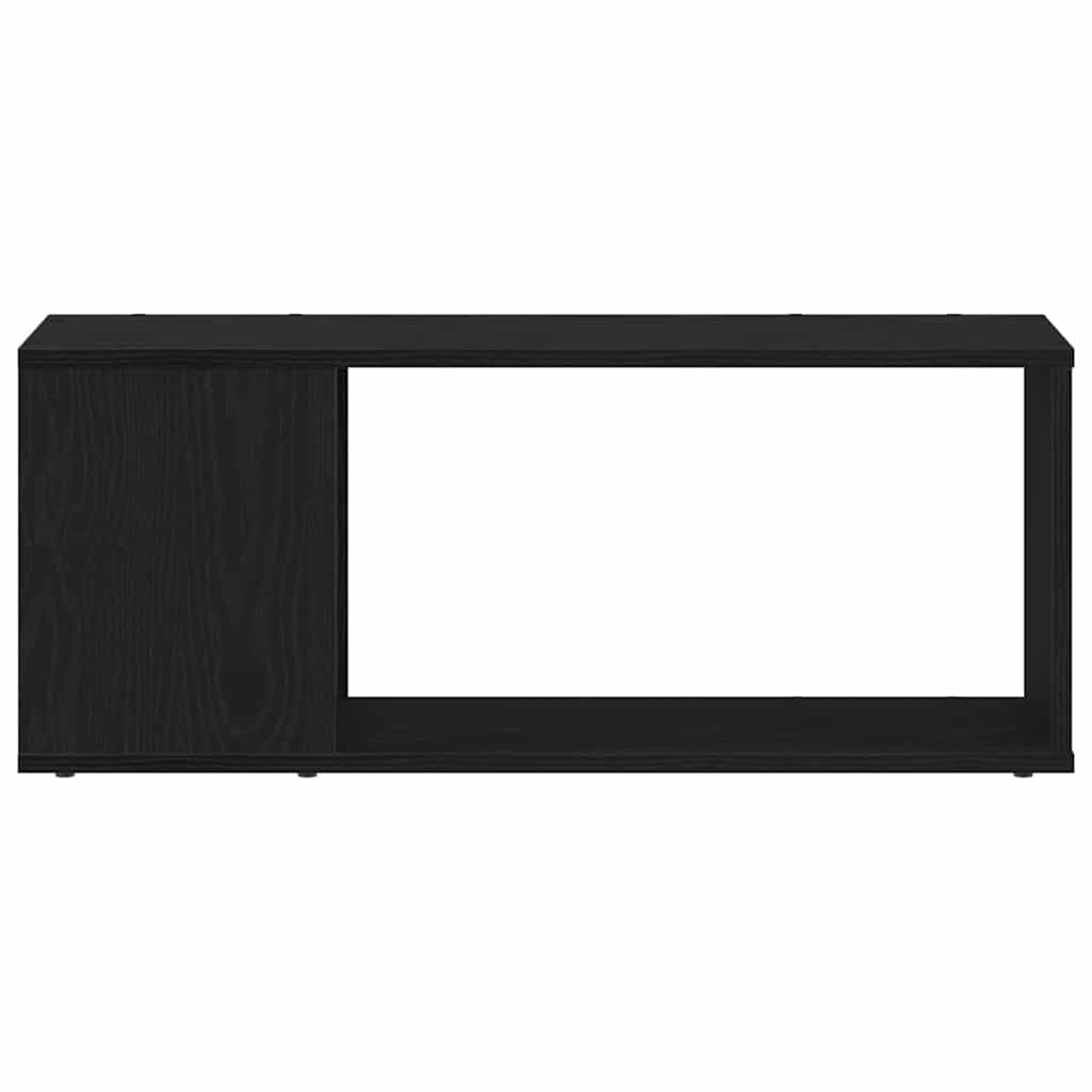 TV szekrény garnitúra 80 x 24 x 32 cm Fekete tölgy Szerelt Fa