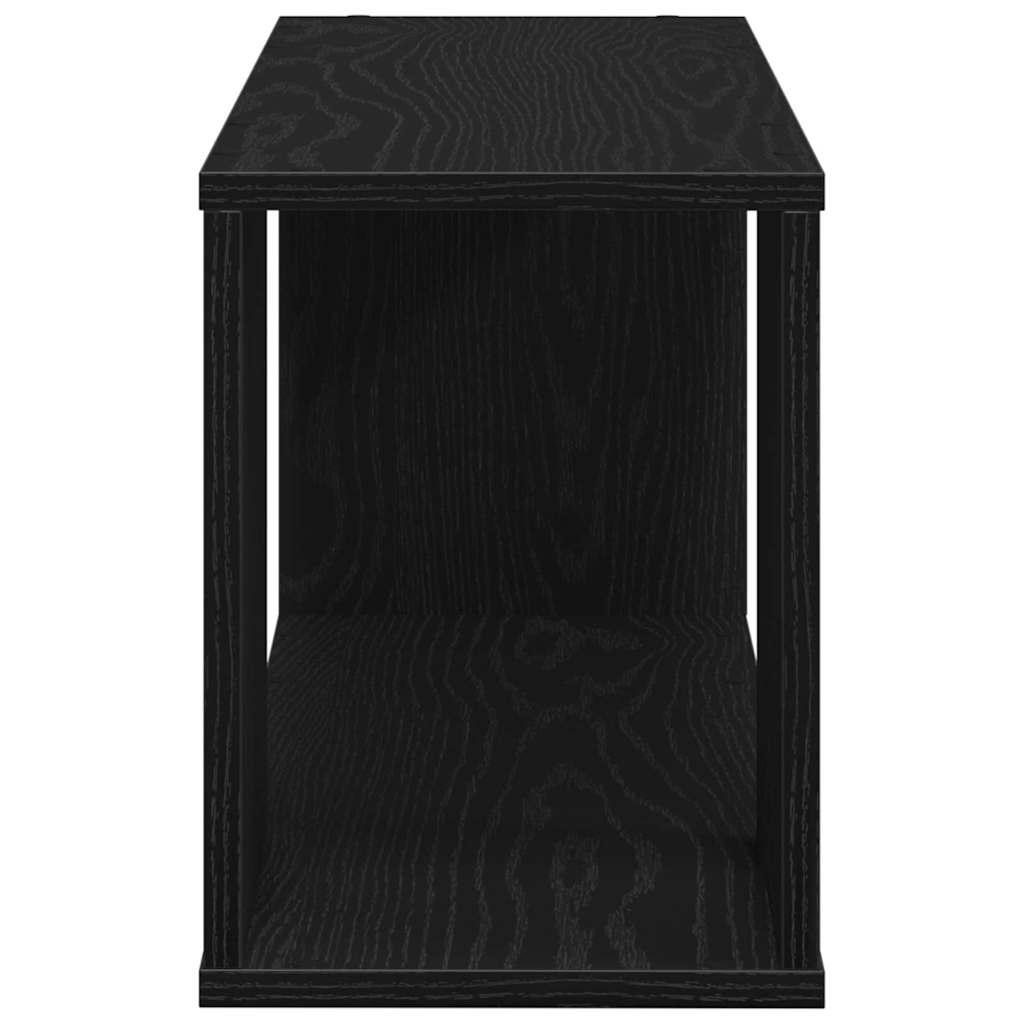 TV szekrény garnitúra 80 x 24 x 32 cm Fekete tölgy Szerelt Fa
