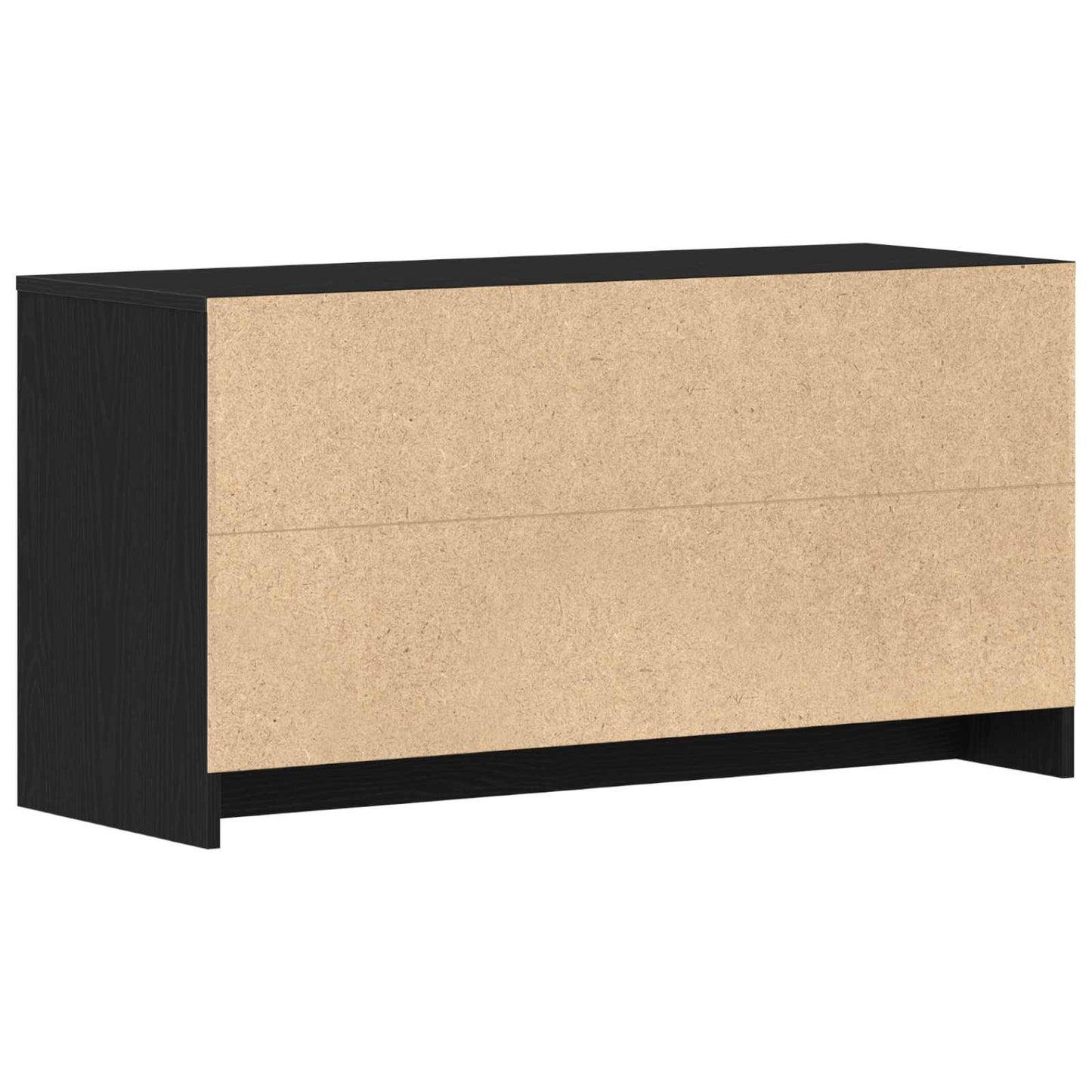TV szekrény 102 x 37,5 x 52,5 cm Fekete tölgy Szerelt Fa