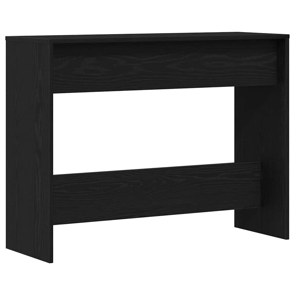 Konzolasztal Fekete tölgy 100 x 35 x 76,5 cm Szerelt Fa