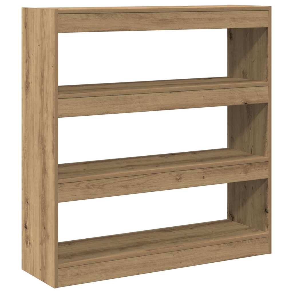 Könyvespolc 3 szintes 100 x 30 x 103 cm Szerelt Fa