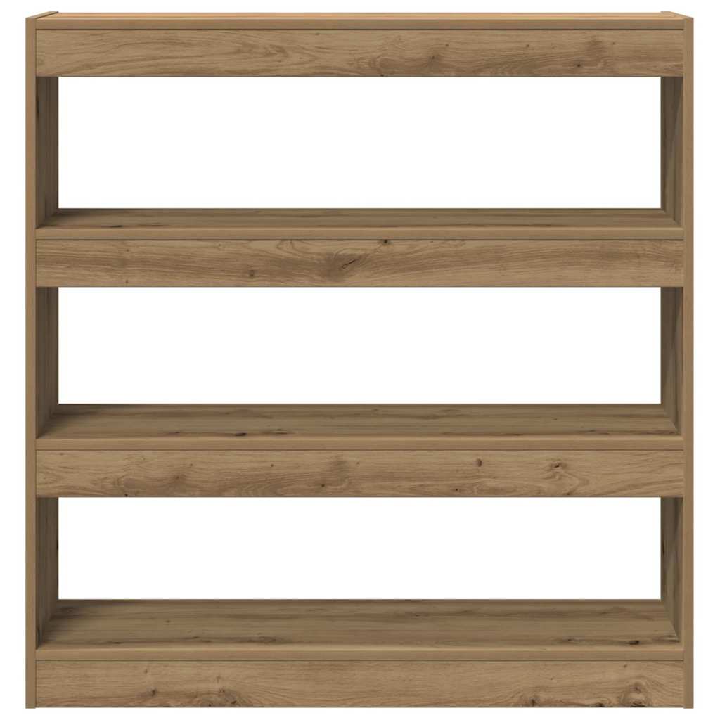 Könyvespolc 3 szintes 100 x 30 x 103 cm Szerelt Fa