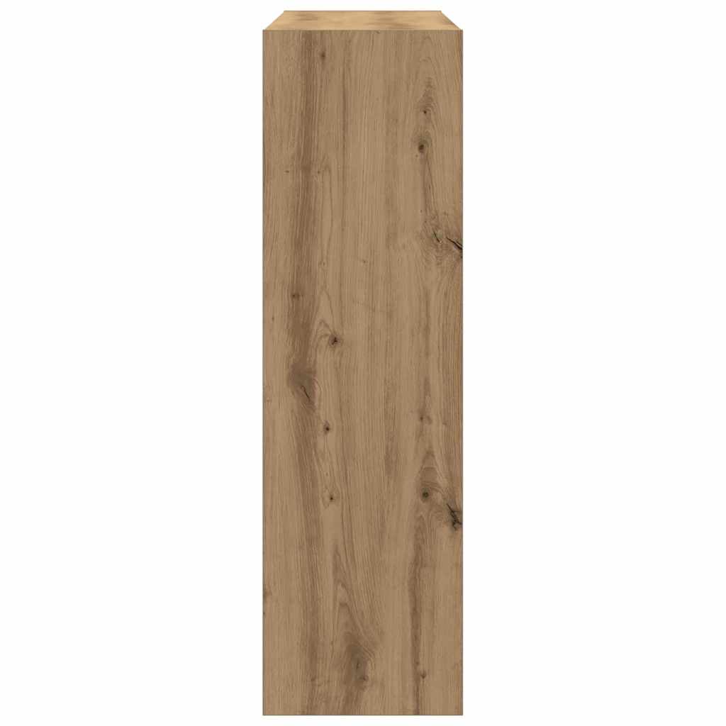 Könyvespolc 3 szintes 100 x 30 x 103 cm Szerelt Fa